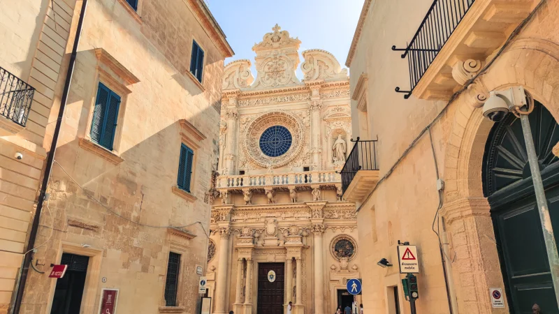 Lecce - bijuteria barocă din Salento, Italia