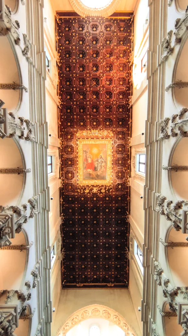Lecce, Salento, Italy - Basilica di Santa Croce Interior 2