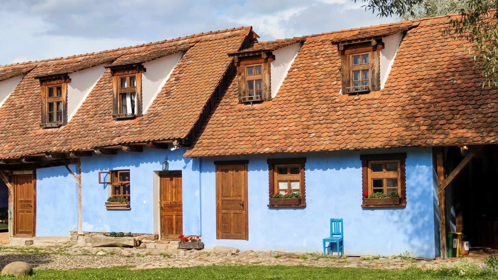 Viscri, the most popular Saxon village in Transylvania