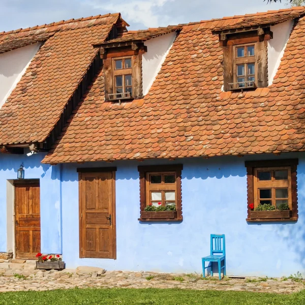 Viscri, the most popular Saxon village in Transylvania, Romania